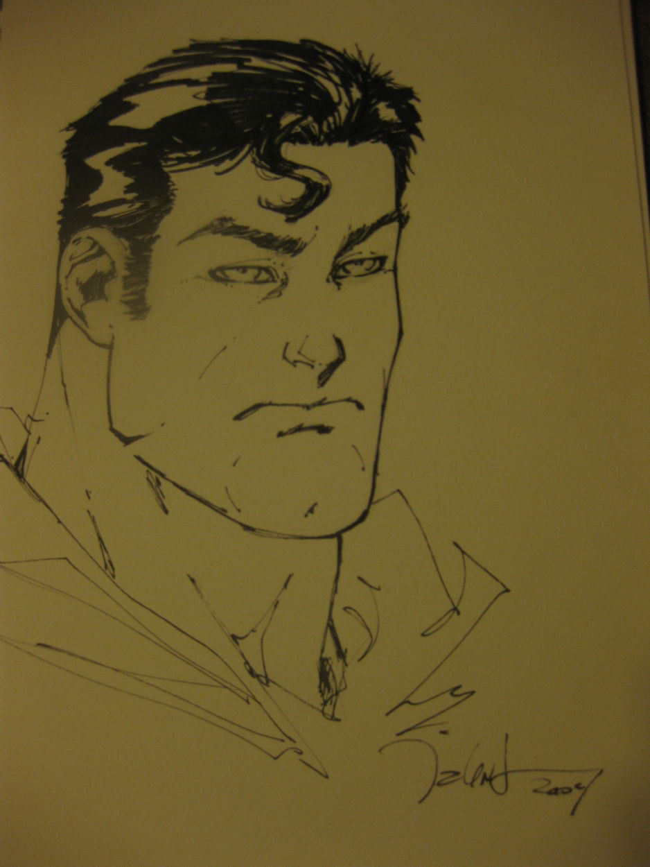 superman, in robert rangel's turner Comic Art Gallery Room