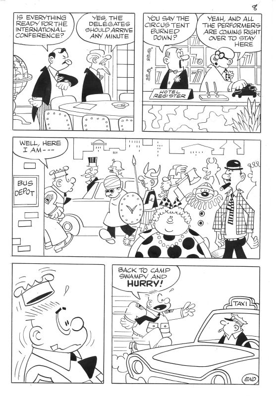 Beetle Bailey Sarge Goes To Town 3 In Dario Fernandezs Beetle