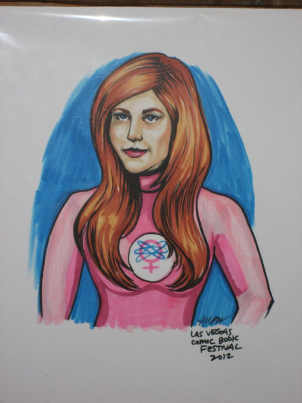 Atom Eve Sketch Ashleigh Popplewell In Cory Pugas Ashleigh Popplewell Comic Art Gallery Room 7689