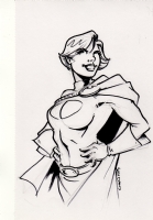 Power Girl by Keith Chan Comic Art