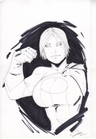 Power Girl by David Jaxon Comic Art