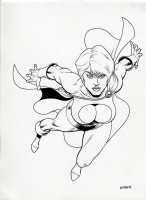 Power Girl by Keith Pollard Comic Art