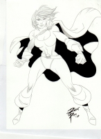 Power Girl by Robert Pope Comic Art