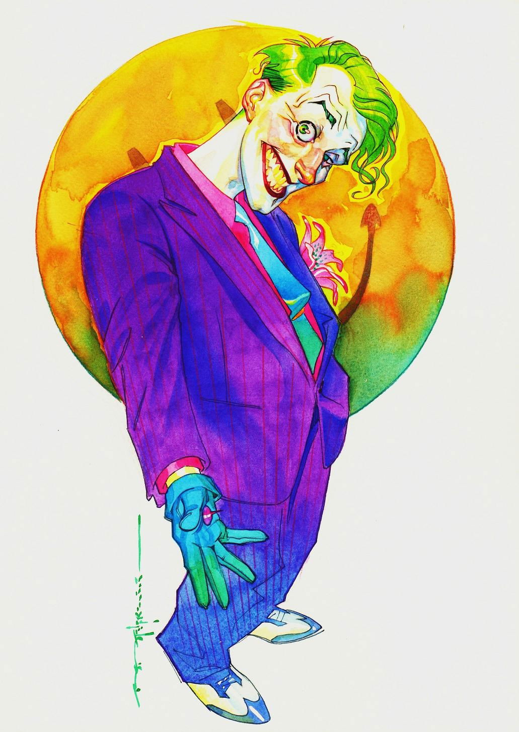 Comic Art Shop :: Eric DLS's Comic Art Shop :: Brian Stelfreeze Joker ...