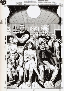 Wonder Woman #74 cover, Comic Art