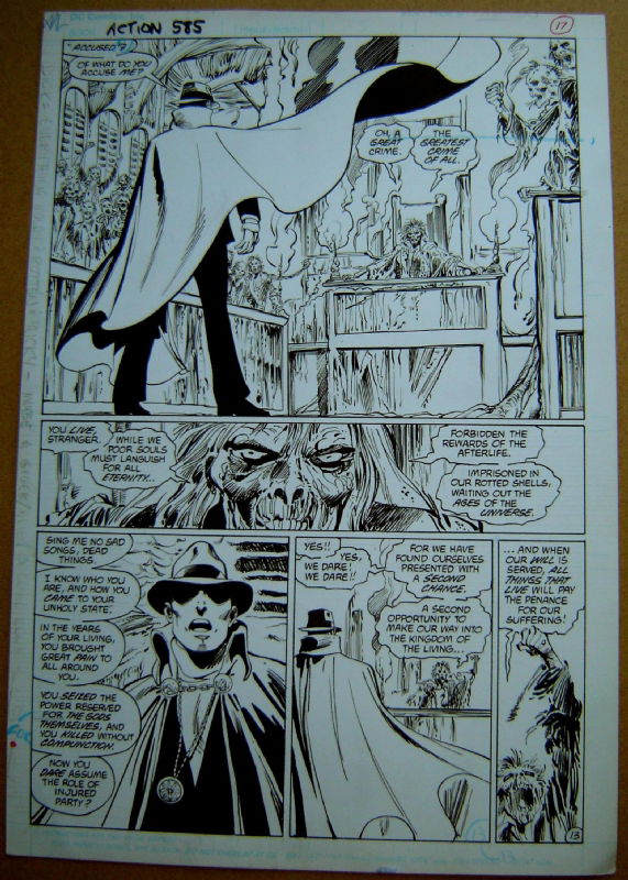 Action Comics 585 Page 13 In Dave M S John Byrne Comic Art Gallery Room