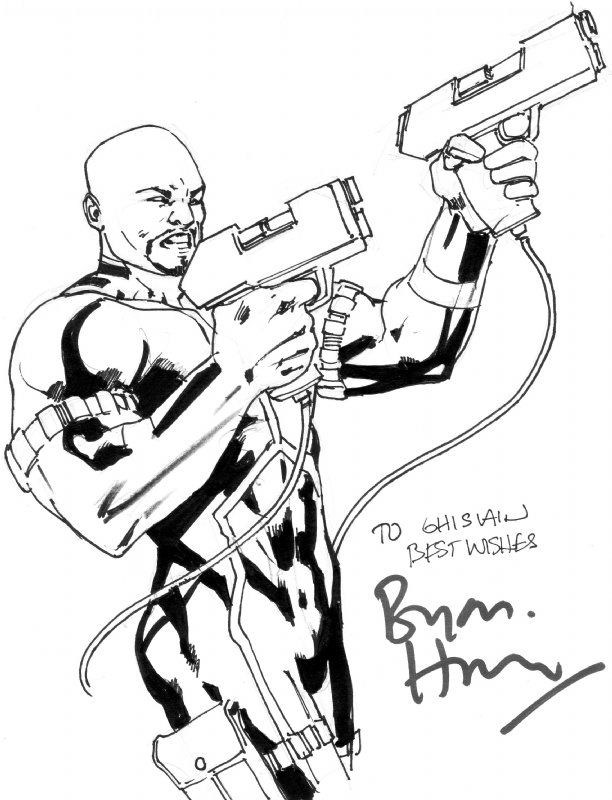 Jackson King - Bryan Hitch, in Spider Guile's Pro sketches Comic Art ...