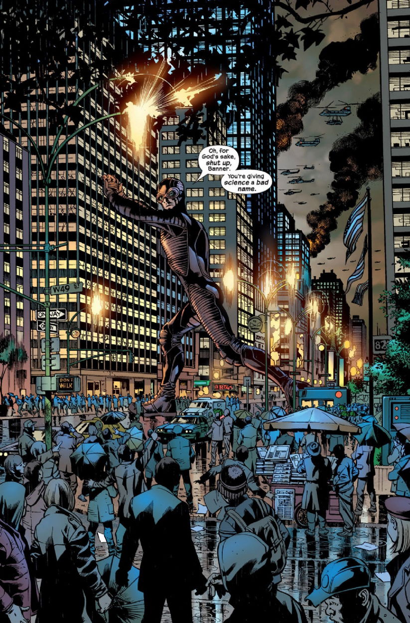 Bryan Hitch - The Ultimates (issue 5, page 7), in Michael Diaz's ...