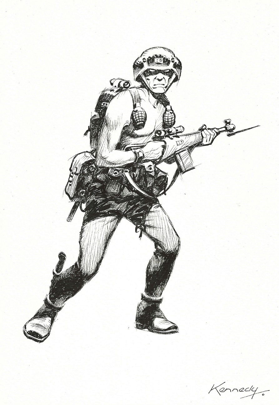 2000ad Rogue Trooper, in Spikes Harvey Rotten's 2000ad - various ...