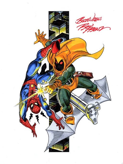 Spider-Man vs Hobgoblin, in Steven Spelt's Ron Frenz - Spiderman Comic ...