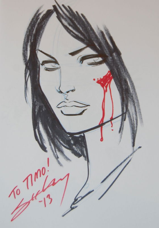 026 Cassie Hack In Timo Ss Sketchbook 1 Comic Art Gallery Room 