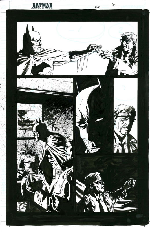 Batman: Jekyll & Hyde Issue 5 Page 4 - Sean Phillips, in Damian Sheiles's  Gone to a new home Comic Art Gallery Room