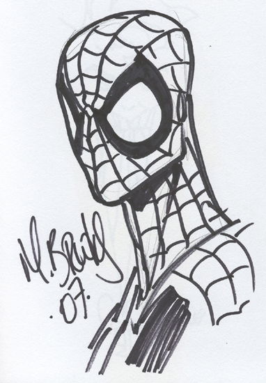 Spiderman by Mark Brooks, in Sam Calvert's Wizard World Los Angeles ...