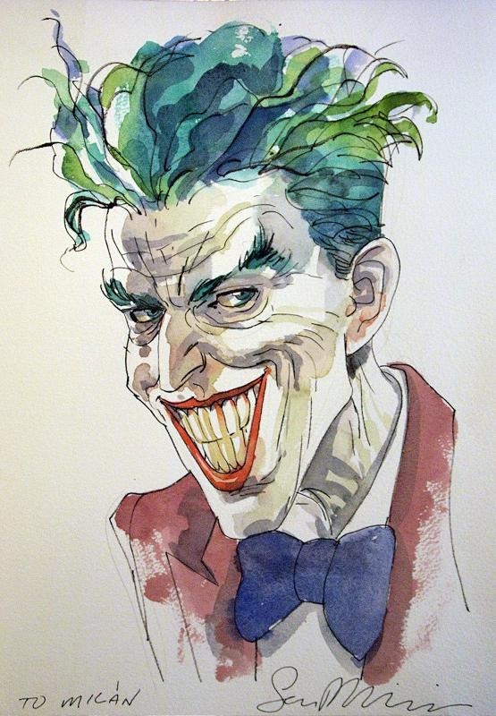 Sean Phillips - Joker sketch, in Milan Kovacs's London Super Comic ...