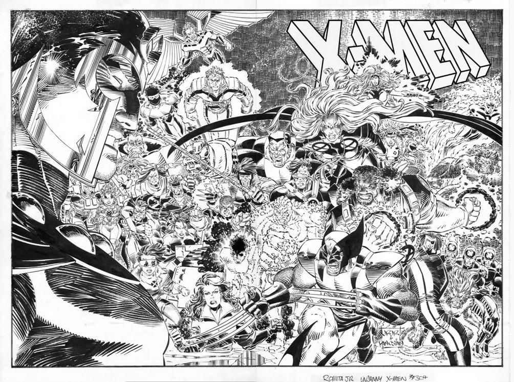 Uncanny X Men 304 In Thomas Fish S Covers Uncanny X Men Comic Art Gallery Room