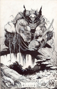 Wolverine Poster, Comic Art