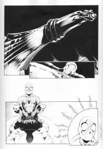 Spiderman Daredevil #1 Page 7 Comic Art