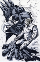 Wolverine Versus Venom - Richard Pace Comic Art