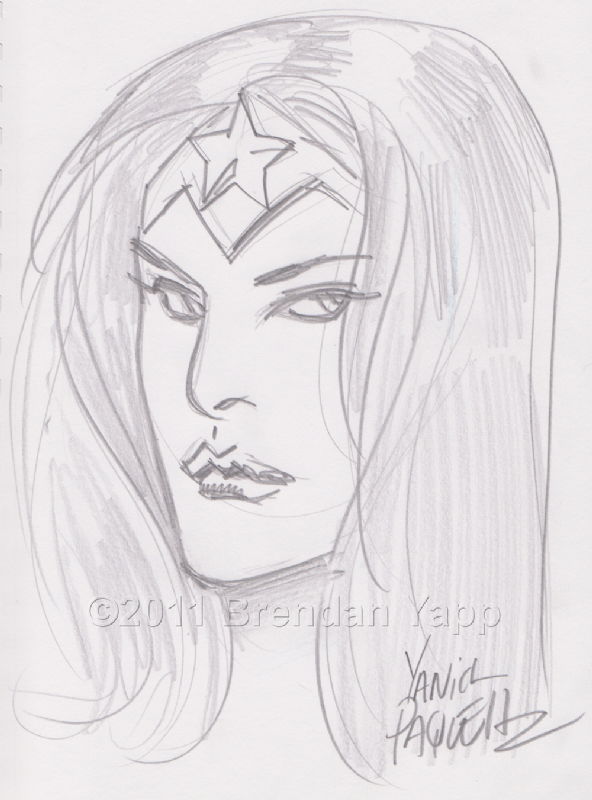 Wonder Woman - Yanick Paquette, in Brendan Yapp's Artist - Yanick ...