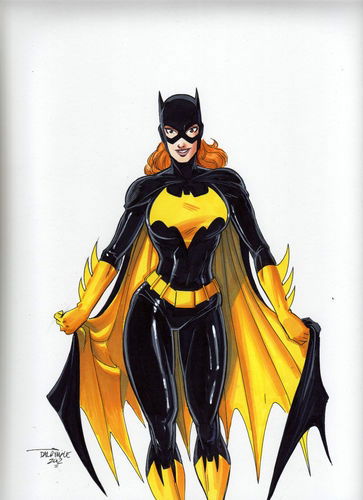 Batgirl (4), in T- MAC's Scott Dalrymple Comic Art Gallery Room