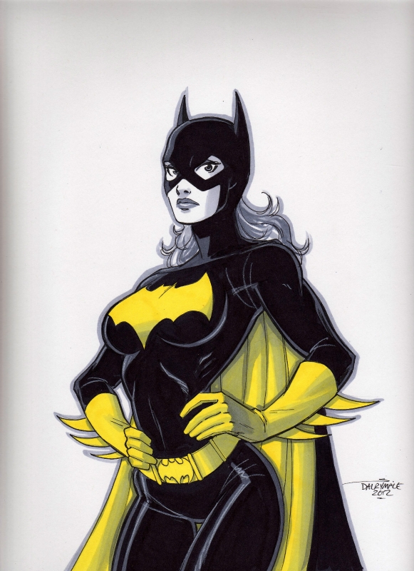 Batgirl (7), in T- MAC's Scott Dalrymple Comic Art Gallery Room