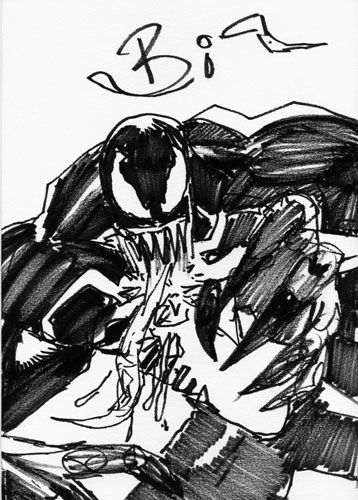 VENOM, in thierry salonbd 's My convention sketchs Comic Art Gallery Room