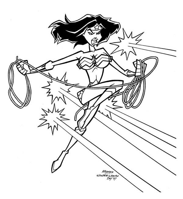 Wonder Woman Day Ii Art By Rob Kramer In Andy Mangelss Wonder Woman Day Ii Art 2nd Gallery