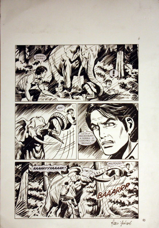 Sedioli Gianni - Zagor - L'UOMO NEL MIRINO, p. 10, in stefano bidetti's ...