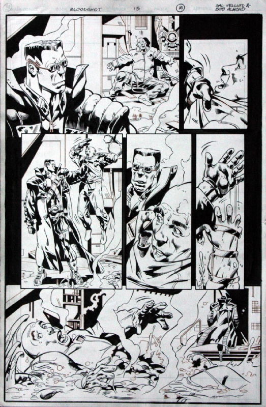 Sal Velluto/Bob Almond - Bloodshot n .15, p. 16, in stefano bidetti's ...