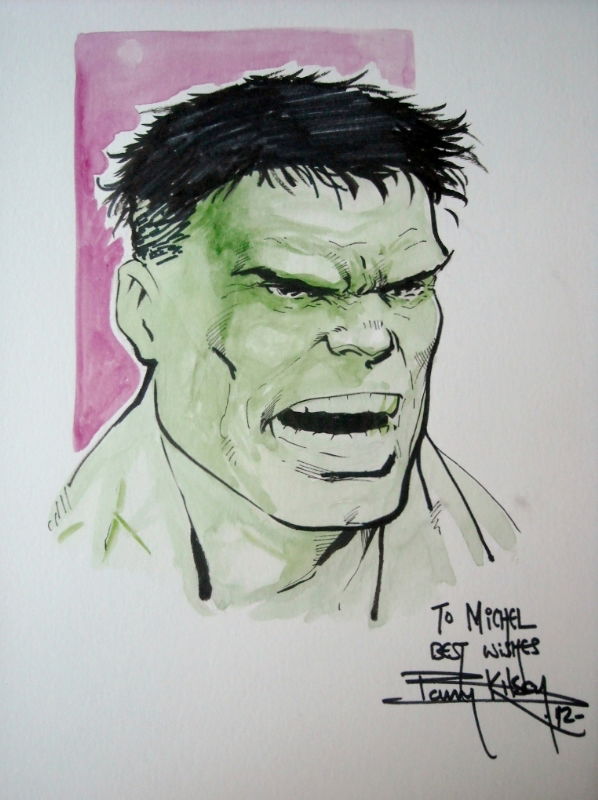 Hulk (2) - Barry Kitson, in Dedi Kass's Original Art & Convention ...