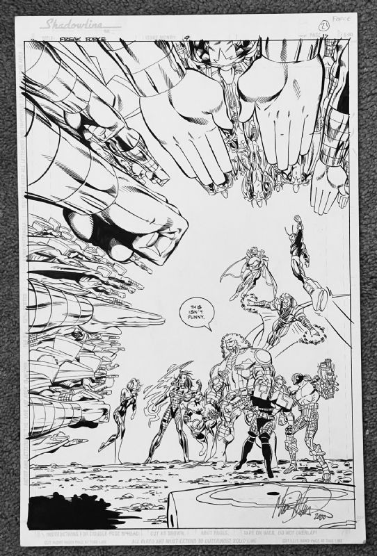 Freak Force #9 splash page, in Augie De Blieck's Freak Force Comic Art ...