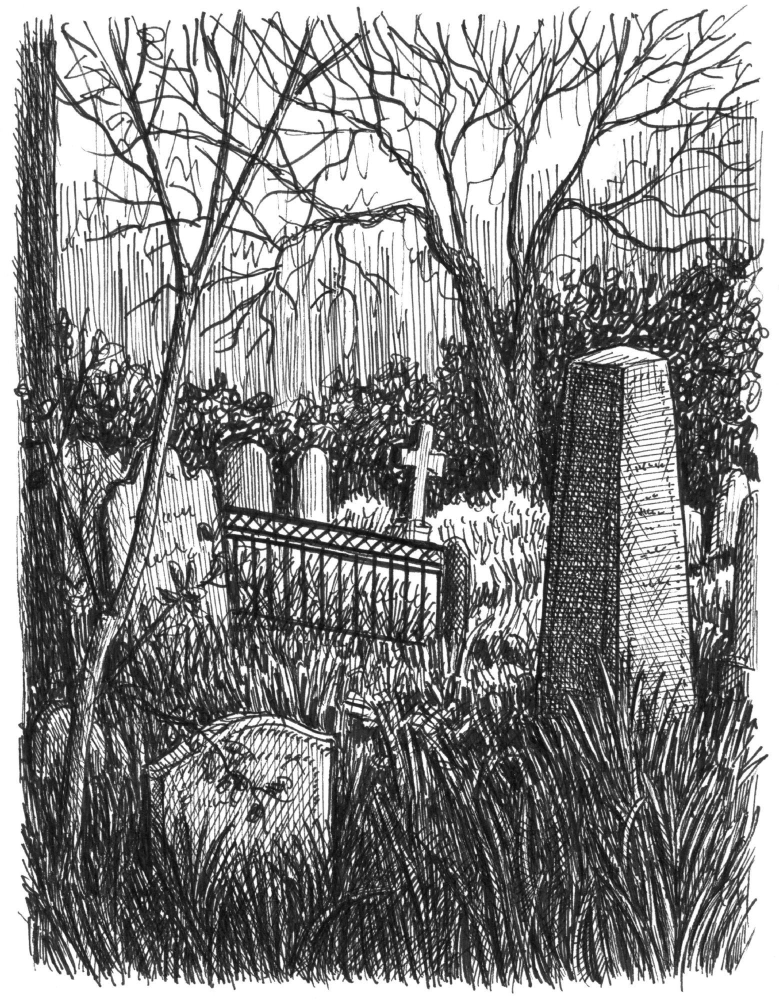 Old Cemetery Drawings for Sale  Fine Art America