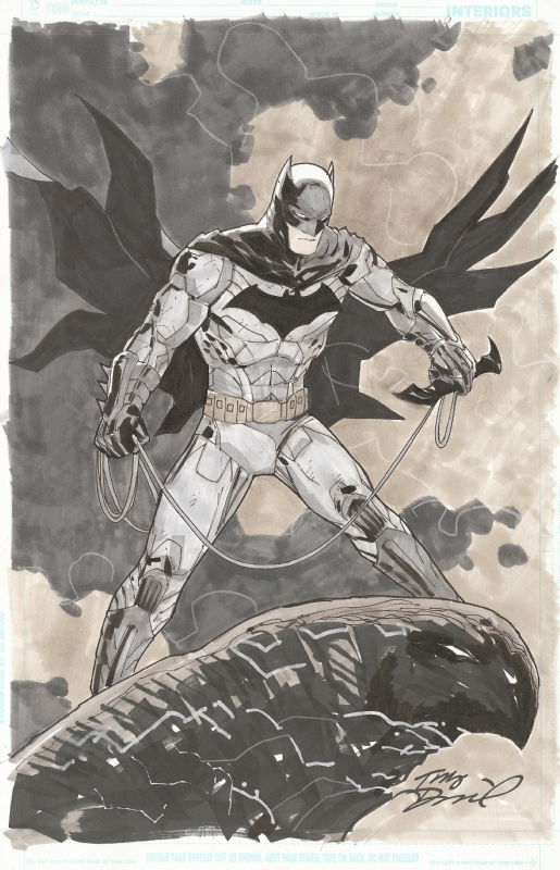 Batman - Tony S. Daniel, in Drew Johnston's Commissions and Sketches Comic  Art Gallery Room