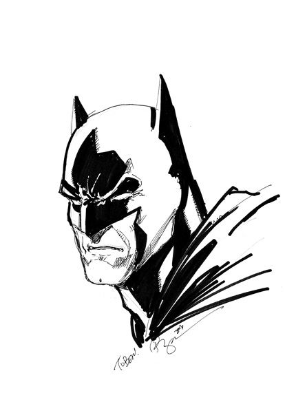 Batman by Phil Jimenez, in Ben Lupp's Various Comic Art Gallery Room