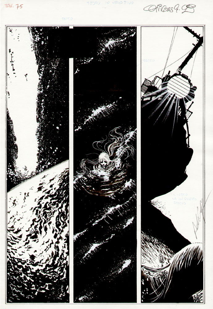 LAZARUS LEDD 1 page 75 - Olivares, in Claudio Morini's Star Comics's ...