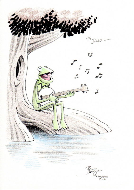 Roger Langridge: Kermit The Frog (2012), In Jano Rohleder's Original ...