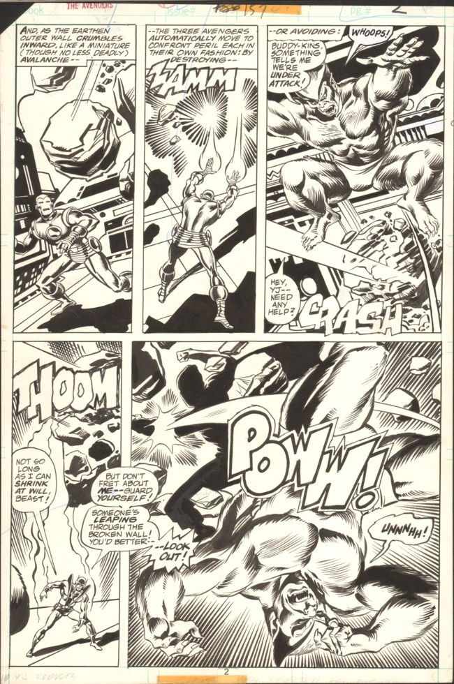 Avengers 157, page 2, in Lee Benaka's Avengers (John & Sal Buscema, Don ...