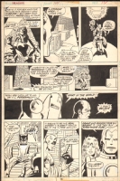 Avengers 144, page 14, Comic Art