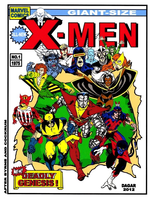 Giant Size X Men No After John Byrne In Daniel Garand S X Men After John Byrne Comic Art
