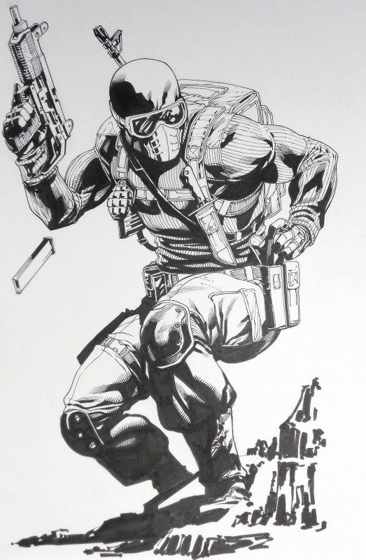 Commando Snake Eyes by Robert Atkins, in Jon Thurmond's GI Joe Covers ...