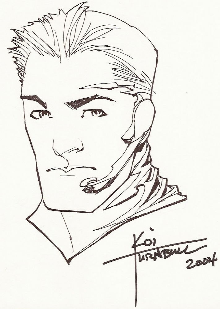 SDCC 04 Turnbull Sketch, in Danny Chavez's San Diego Comic-con 2004 ...