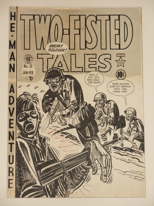 Kurtzman Two-Fisted Tales 19 cover Comic Art