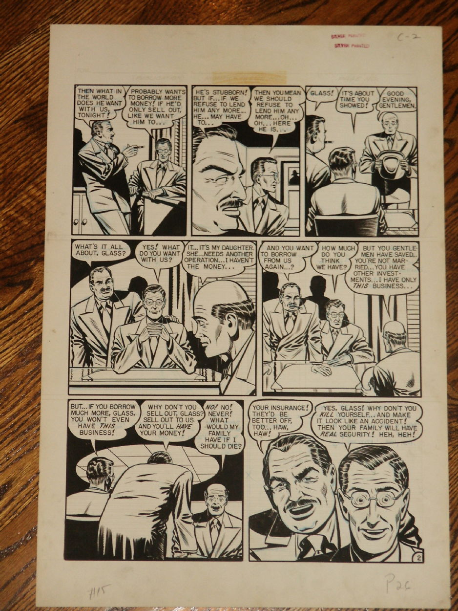 Feldstein, page 2, first Crypt Keeper story (EC), in Steven biali001's ...