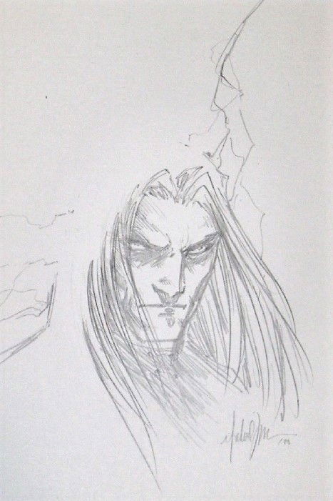 Michael Turner - Ian Nottingham Sketch (SOLD), in Michael Grant's ...