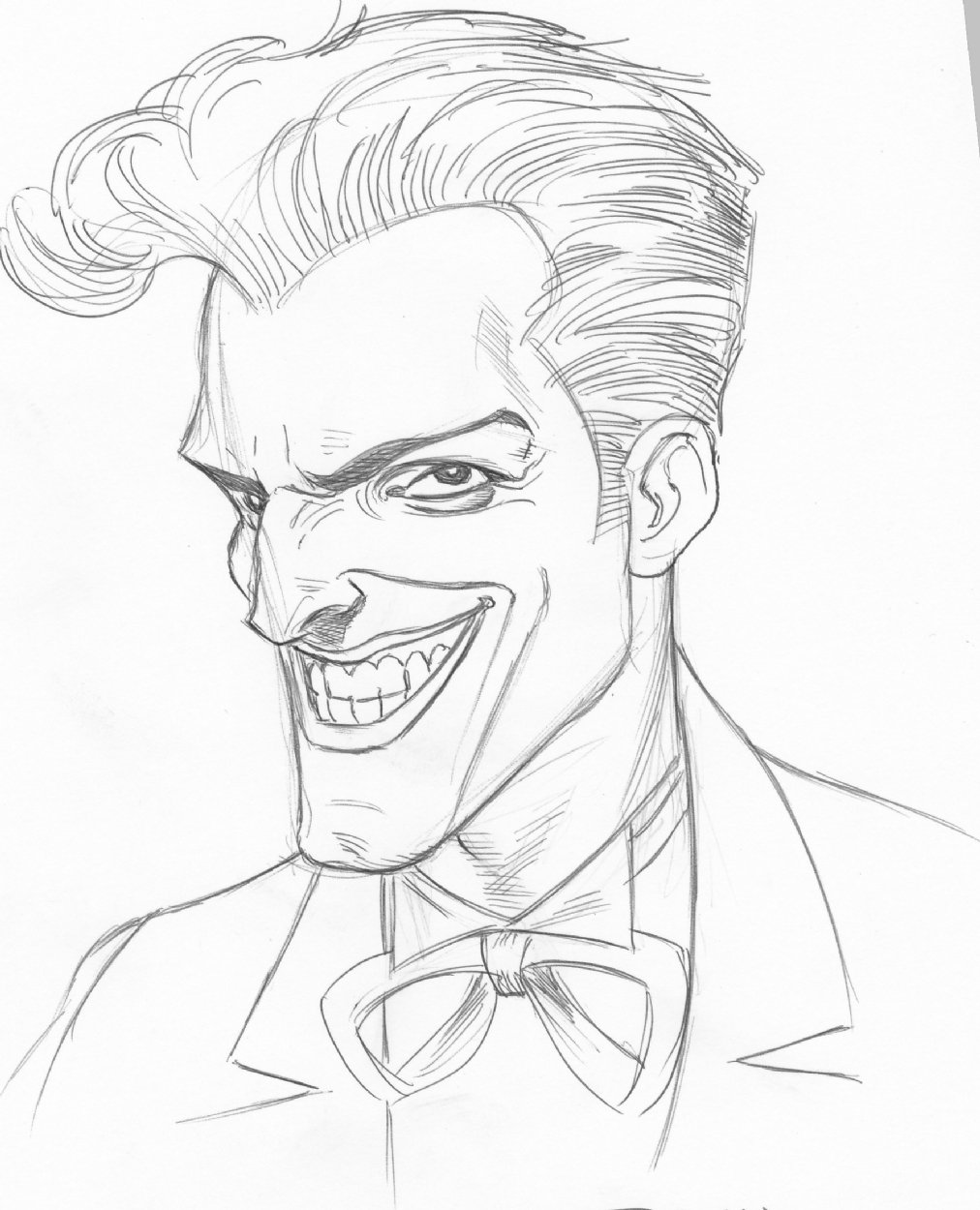 Brian Bolland Joker Sketch!!!, in Phil H's NYCC 2010 Comic Art Gallery Room