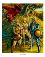 Dragonlance: Dragons of Autumn Twilight Volume 1 Cover Comic Art