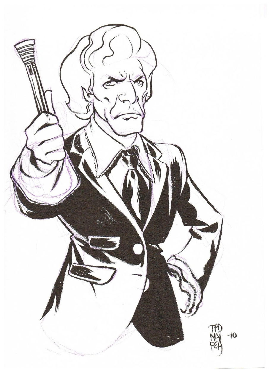 Third Doctor (Doctor Who) by Ted Naifeh., in Zack Smith's The Universal ...