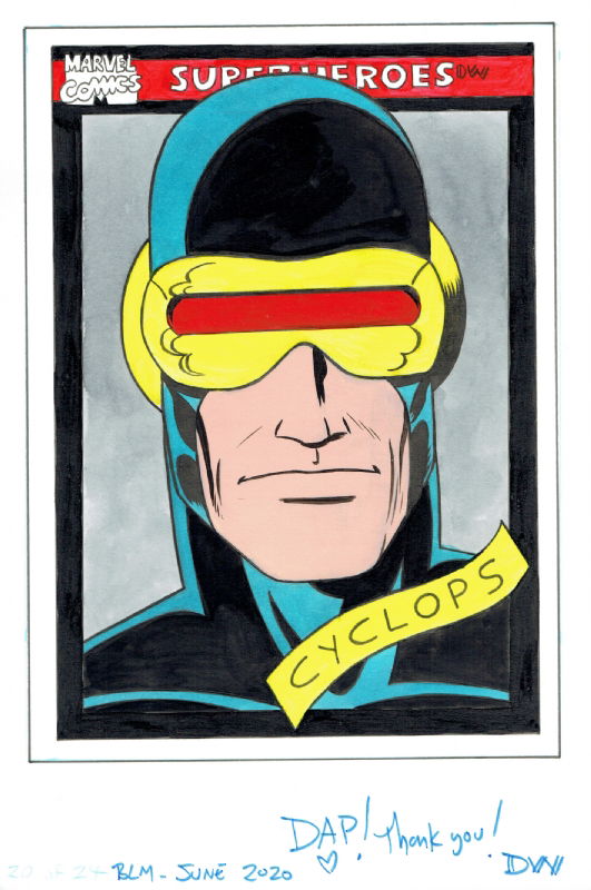 Cyclops, In David Price's Commissions And Jam Pieces Comic Art Gallery Room