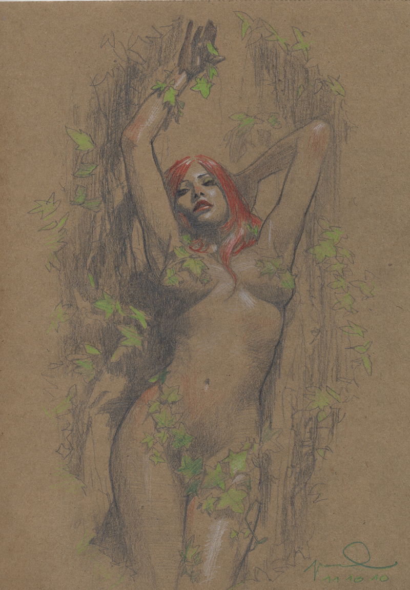 Nude Poison Ivy