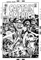 Captain America 107 (after Jack Kirby and Frank Giacoia), Comic Art
